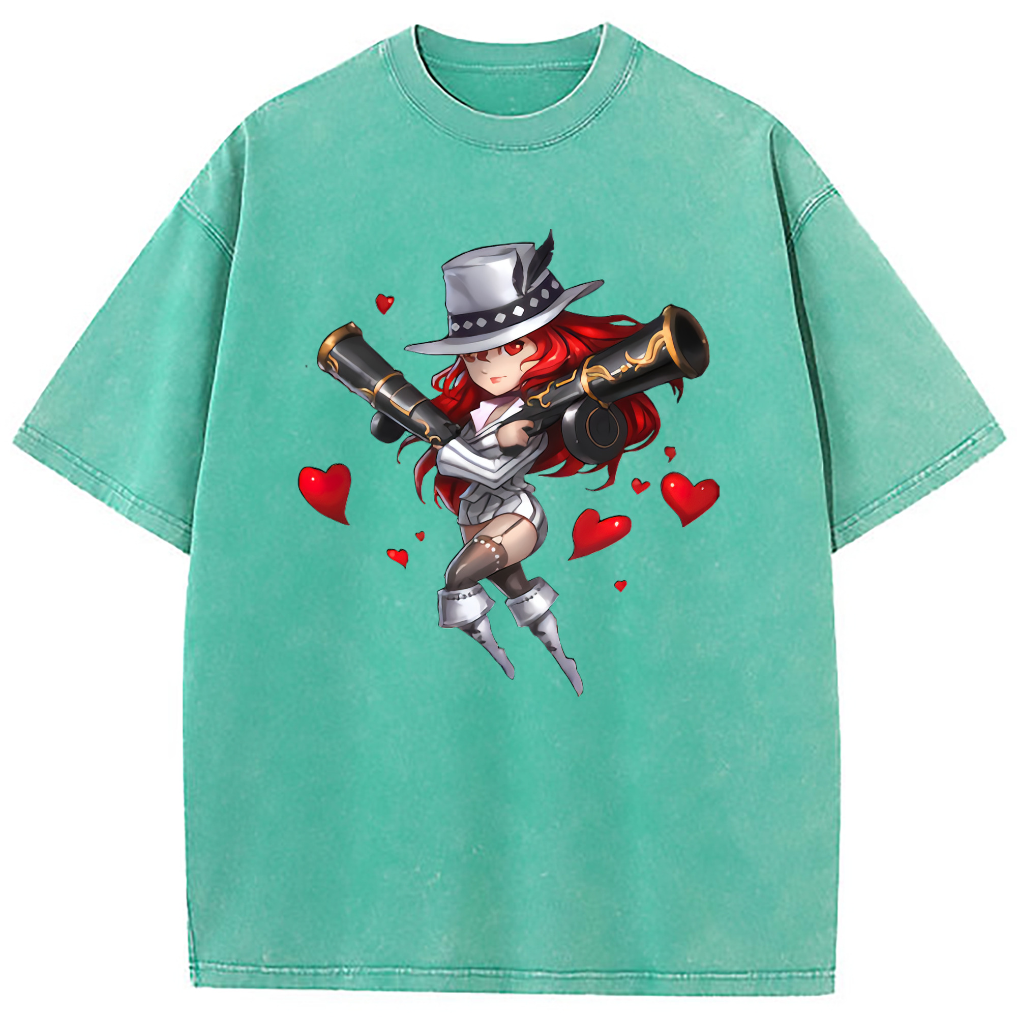 （画像用） リーグ・オブ・レジェンド League of Legends LOL 綿100% ヴィンテージ風 半袖Tシャツ（フロントプリント）